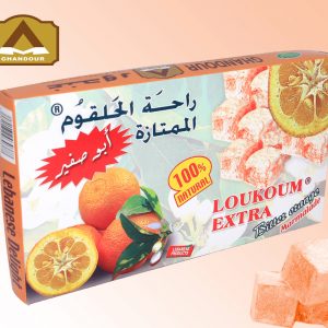 Loukoum extra bitter orange 454g