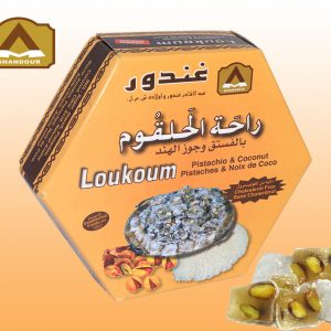 Loukoum pistachio and coconut 454g